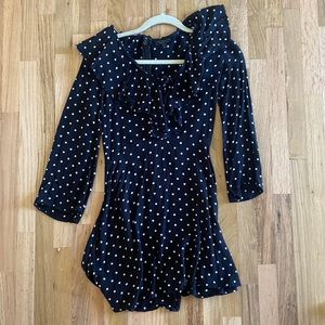 Top shop Black & White Polka Dot Dress
